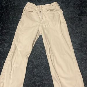 white jeans